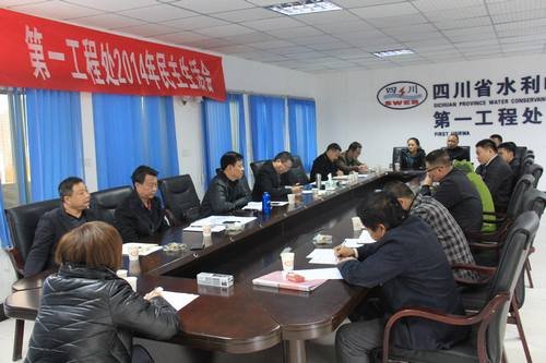 代勇、王裕明參加一處2014年度領導班子民主生活會 