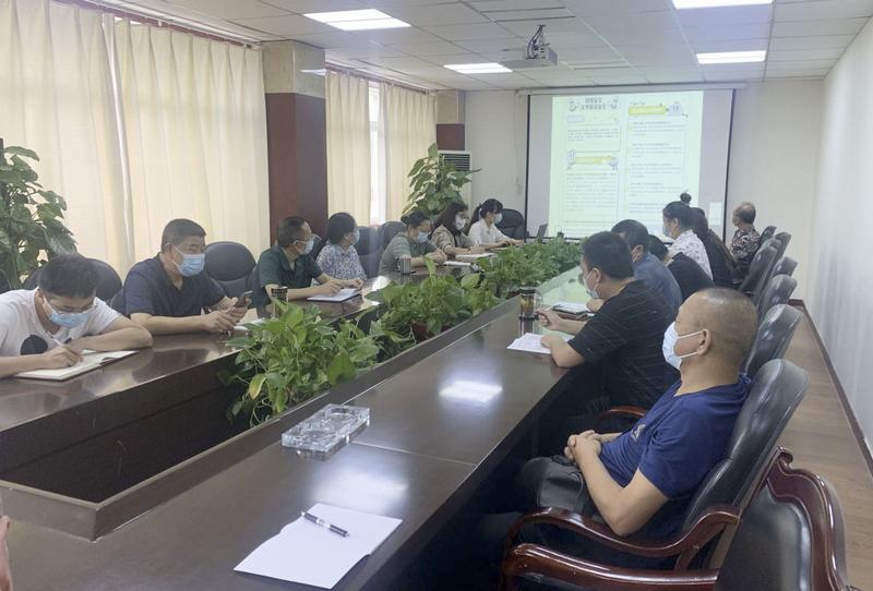 公司總部資陽辦公區(qū)召開職工大會