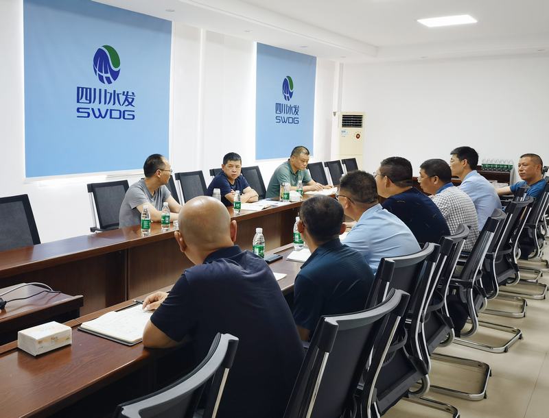 茍仕聰、汪輝德一行深入亭子口項(xiàng)目現(xiàn)場(chǎng)開(kāi)展調(diào)研工作