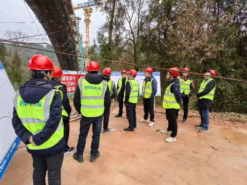汪輝德帶隊督導檢查重點項目復工復產(chǎn)和安全生產(chǎn)情況
